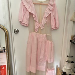 Sandy liang pink dress